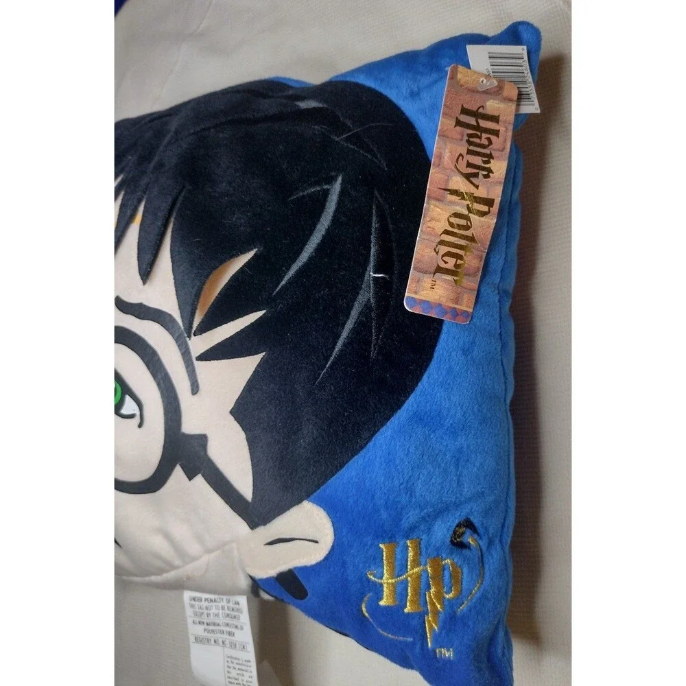 Harry Potter Face Pillow with Tags- Throw Pillow 13x14